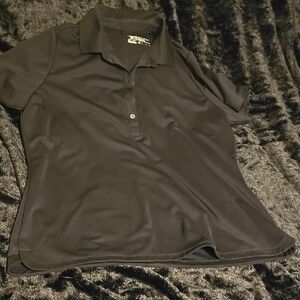 Nike Black Polo Shirt Relaxed Fit